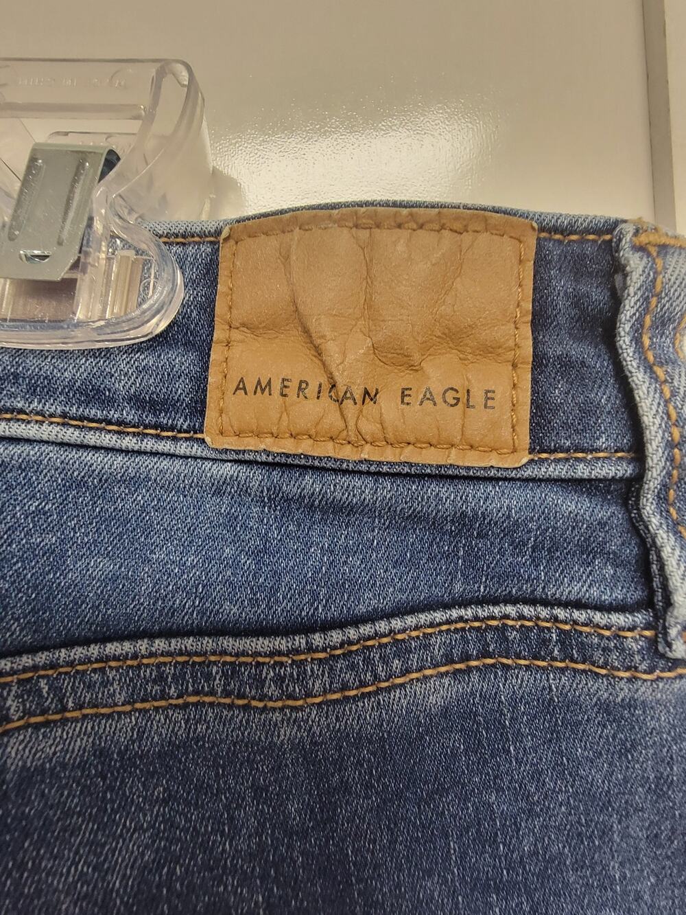 AMERICAN EAGLE Next Level Stretch Jeans Sz 14 Inseam 29 0063